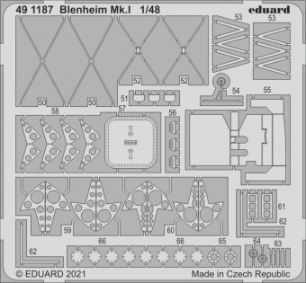 Eduard 491187 Blenheim Mk.I 1/48 for AIRFIX 1:48