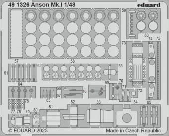 Eduard 491326 Anson Mk.I 1/48 for AIRFIX 1:48