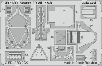 Eduard 491399 Seafire F.XVII 1/48