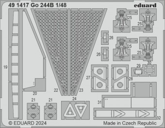 Eduard 491417 Go 244B GOTHA ICM 1:48