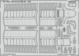 Eduard 491422 Hurricane Mk.IIb  ARMA HOBBY 1:48