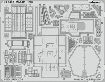 Eduard 491482 Mi-24P 1:48
