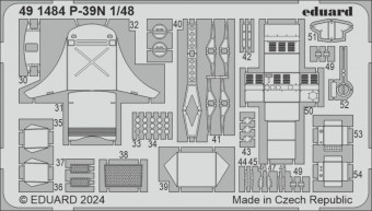 Eduard 491484 P-39N 1:48
