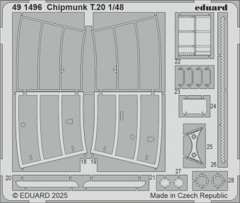 Eduard 491496 Chipmunk T.20 AIRFIX 1:48