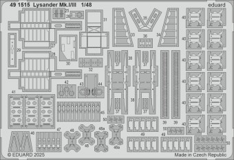 Eduard 491515 Lysander Mk.I/III AIRFIX 1:48