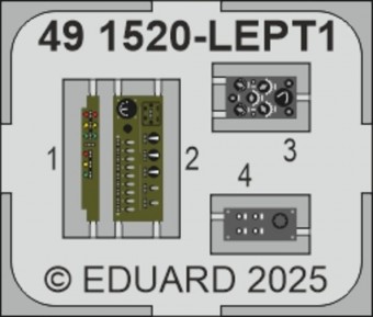Eduard 491520 A6M5 (Nakajima) upgrade set EDUARD 1:48