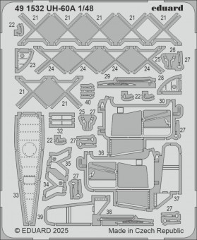 Eduard 491532 UH-60A ICM 1:48
