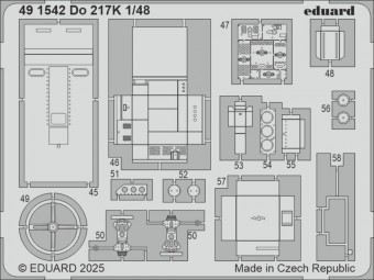 Eduard 491542 Do 217K ICM 1:48