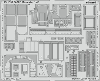Eduard 491552 B-26F Marauder ICM 1:48