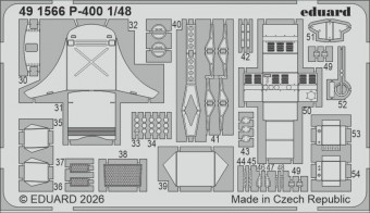 Eduard 491566 P-400 for Arma Hobby 1:48