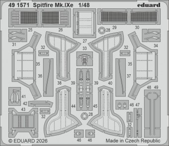 Eduard 491571 Spitfire Mk.Ixe for Airfix 1:48