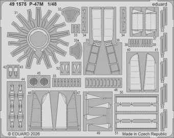 Eduard 491575 P-47M for Miniart 1:48