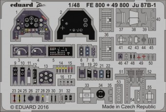 Eduard 49800 Ju 87B-1 for Airfix 1:48