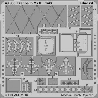 Eduard 49935 Blenheim Mk.IF for Airfix 1:48