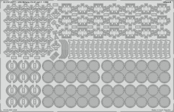 Eduard 53314 USS Midway CV-41 part 1 1:350