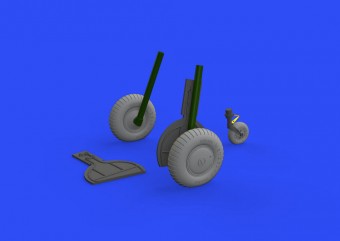Eduard 632150 Bf 108 wheels for Eduard 1:32
