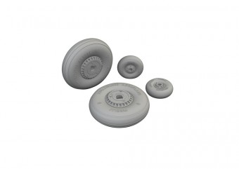 Eduard 632204 MC.205 Veltro wheels ITALERI 1:32
