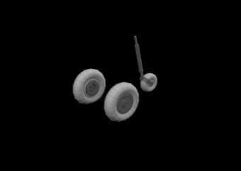 Eduard 632206 Bf 109K-4 wheels for Kotare 1:32