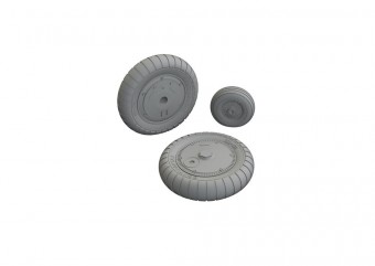 Eduard 632215 Bf 109G-6 wheels for Revell 1:32