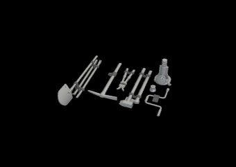 Eduard 635041 H39 French Light Tank equipment PRINT for Tamiya 1:35