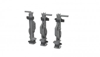 Eduard Accessories 635049 WWII German 10 ton jacks PRINT 1:48