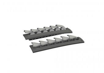 Eduard 6481061 P-40 exhaust stacks fishtail PRINT EDUARD 1:48