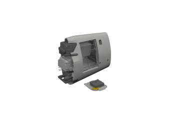 Eduard 6481066 P-40E radio compartment PRINT EDUARD 1:48