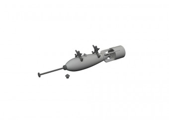 Eduard 6481077 P-40 250lb Mk.2 British bomb PRINT EDUARD 1:48