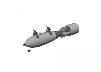 Eduard 6481080 P-40 500lb GP British bomb PRINT EDUARD 1:48