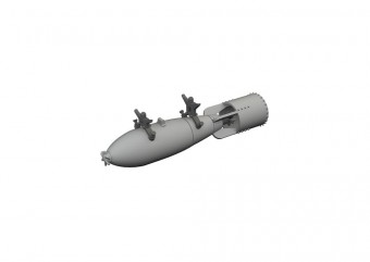 Eduard 6481081 P-40 250lb Mk.1 British bomb PRINT EDUARD 1:48