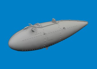 Eduard 6481085 P-40 52gal drop tank PRINT EDUARD 1:48