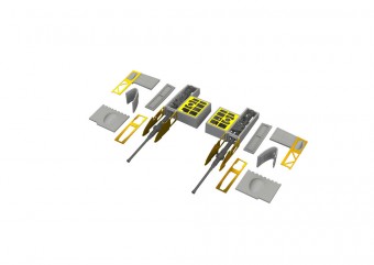 Eduard 6481095 A6M5 Type 52 gun bays PRINT EDUARD 1:48