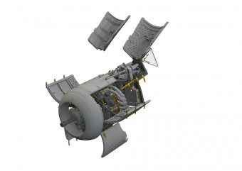 Eduard 6481102 Fw 190A-6 engine & fuselage guns EDUARD 1:48