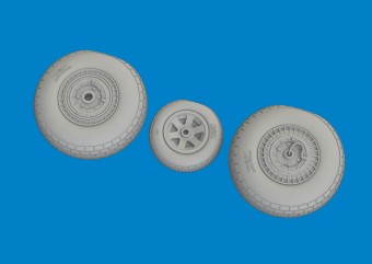 Eduard 6481105 B-26G wheels ICM 1:48