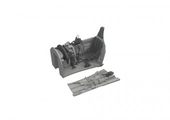 Eduard 6481124 P-40E cockpit w/ late seat PRINT EDUARD 1:48