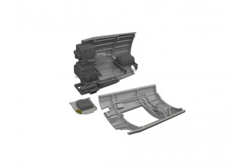 Eduard 6481133 P-40N radio compartment PRINT EDUARD 1:48