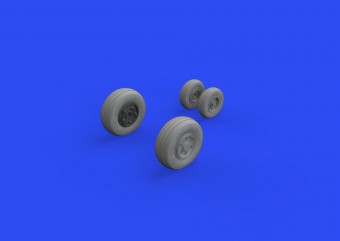 Eduard 648701 F/A-18E wheels for MENG 1:48