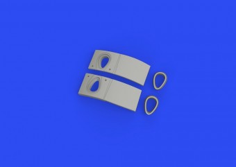 Eduard 648722 A6M2 exhausts PRINT for EDUARD 1:48