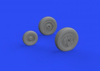 Eduard 648814 Buccaneer S.2C/D wheels for AIRFIX 1:48