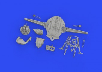 Eduard 648829 F4F-4 wheel bay PRINT EDUARD 1:48
