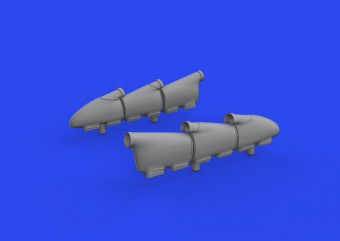 Eduard 648898 Hurricane Mk.I exhaust stacks PRINT HOBBY BOSS 1:48