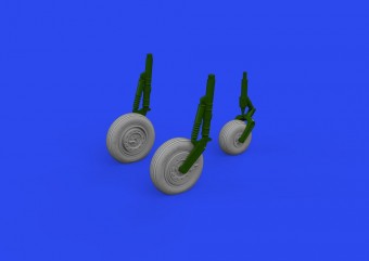 Eduard 648899 MiG-17 wheels AMMO 1:48