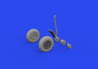 Eduard 648965 TBF/TBM wheels w/pattern ACADEMY 1:48
