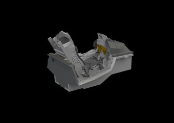 Eduard 648972 F-16C Block 52 till 1996 cockpit PRINT KINETIC 1:48