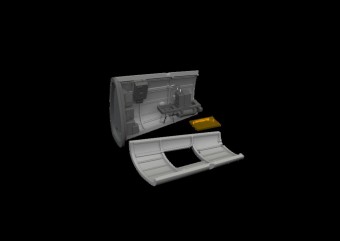 Eduard 672344 Bf 109G radio compartment PRINT 1/72