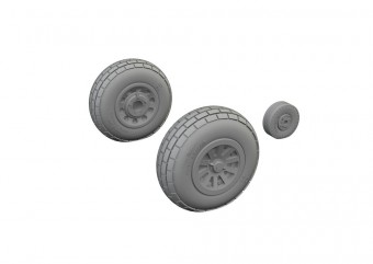 Eduard 672369 P-51D wheels block tread 1:72