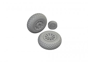Eduard 672370 P-51D wheels diamond tread 2 1:72