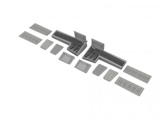 Eduard 672379 P-51D gun bays PRINT 1:72