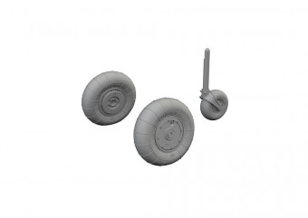 Eduard 672385 Bf 109G-10 wheels 1:72