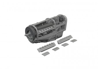 Eduard 672389 P-51D engine PRINT EDUARD 1:72